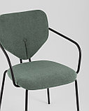 Стул Stool Group Masey с подлокотниками зеленый, фото 8