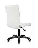 Кресло компьютерное TopChairs TopChairs ST-Alex без подлокотников молочный крестовина пластик, фото 5