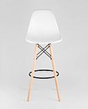 Стул барный Stool Group DSW белый покрытие для устойчивости к ударам, фото 5