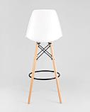 Стул барный Stool Group DSW белый покрытие для устойчивости к ударам, фото 8