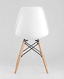 Стул Stool Group Eames DSW белый пластиковый, ножки массив бука, фото 10