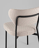 Стул Stool Group Билл гусиная лапка шенилл бежевый, фото 4