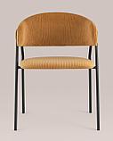 Стул Stool Group Колин горчичный ножки черные металл, фото 6