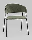 Стул Stool Group Колин зеленый ножки черные металл, фото 2