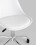 Стул офисный Stool Group BLOK SN пластиковый белый, фото 10