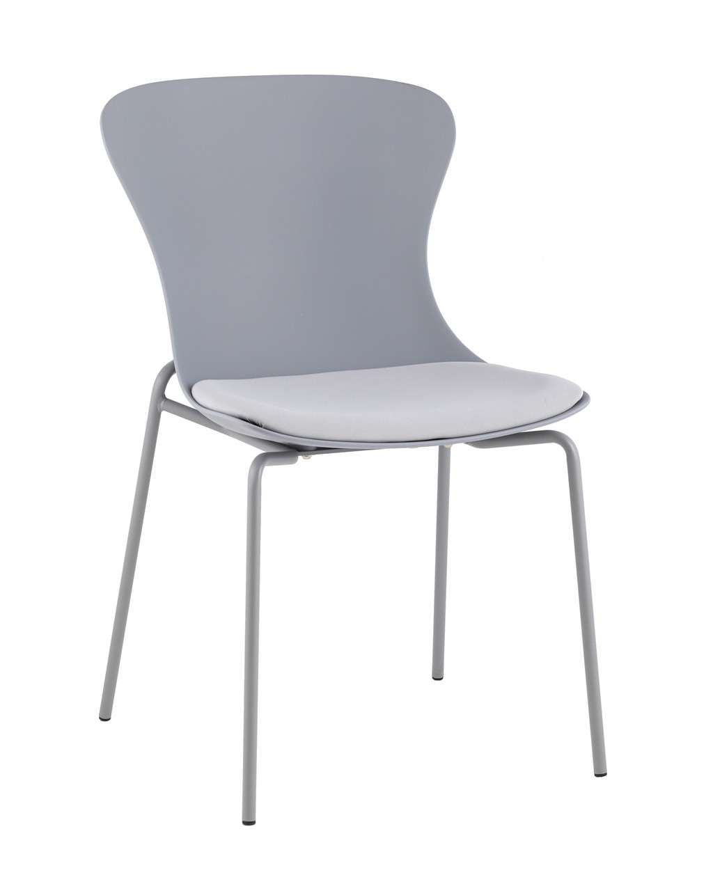 Стулья Stool Group Shaya с подушкой пластик серый