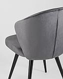Стул Stool Group Танго велюр серый, фото 7