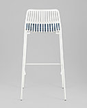 Стул барный Stool Group Louran с подушкой белый, фото 7