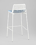 Стул барный Stool Group Louran с подушкой белый, фото 8