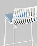 Стул барный Stool Group Louran с подушкой белый, фото 9