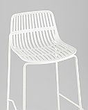 Стул барный Stool Group Louran с подушкой белый, фото 10