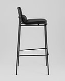 Стул барный Stool Group Louran с подушкой чёрный, фото 4