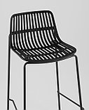 Стул барный Stool Group Louran с подушкой чёрный, фото 8