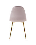 Стул Stool Group Валенсия SN велюр розовый золотые ножки, фото 4