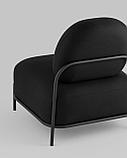 Кресло Stool Group Стоун обивка рогожка черный, фото 7