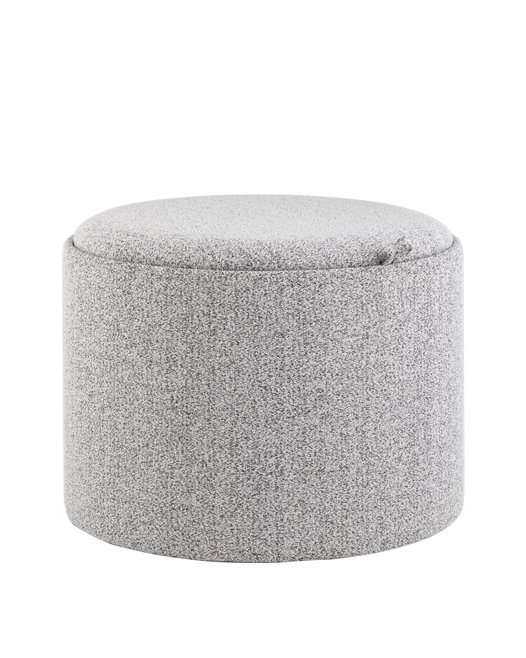 Пуф Stool Group Хюгге L букле серый