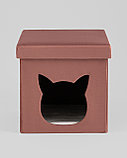 Пуф Stool Group Store Pet розовый складной с ящиком, фото 4
