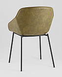 Стул Stool Group Ashby экокожа зелёный сиденье, фото 6