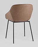 Стул Stool Group Ashby экокожа светло-коричневый сиденье, фото 8