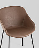 Стул Stool Group Ashby экокожа светло-коричневый сиденье, фото 10
