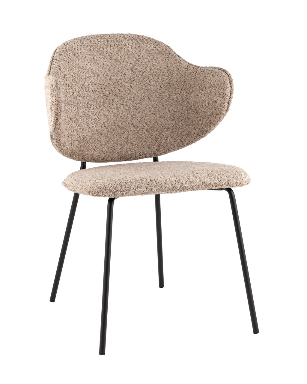 Стул Stool Group Bellamy букле кофейный