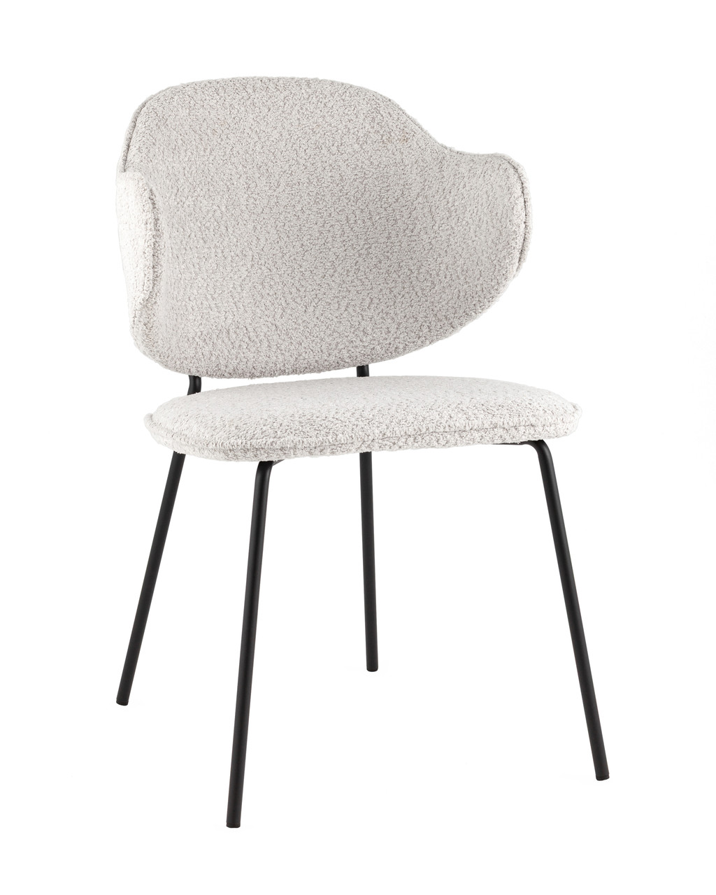 Стул Stool Group Bellamy букле светло-серый