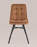 Стул Stool Group обеденный Chilly Soft коричневый экокожа, фото 4