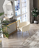 Консоль Stool Group БРУКЛИН 115*30 золото стекло smoke, каркас нержавеющая сталь, фото 4