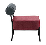 Кресло Stool Group Ponpoun тёмно-серый бордо, фото 3