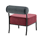 Кресло Stool Group Ponpoun тёмно-серый бордо, фото 4