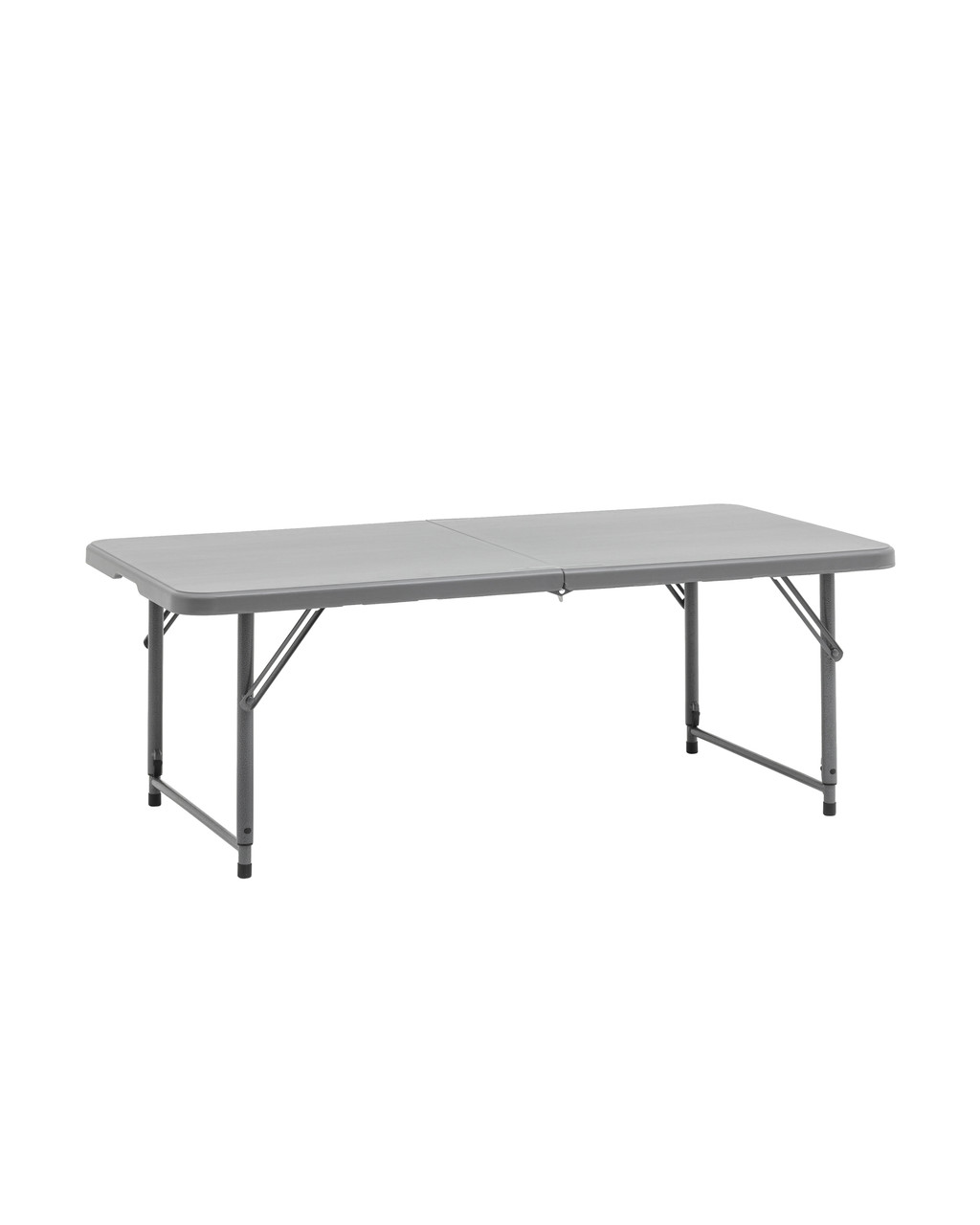Стол Stool Group складной 122*61*74 см с регулировкой высоты серый