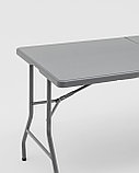 Стол Stool Group складной 152*74*74 серый, фото 4