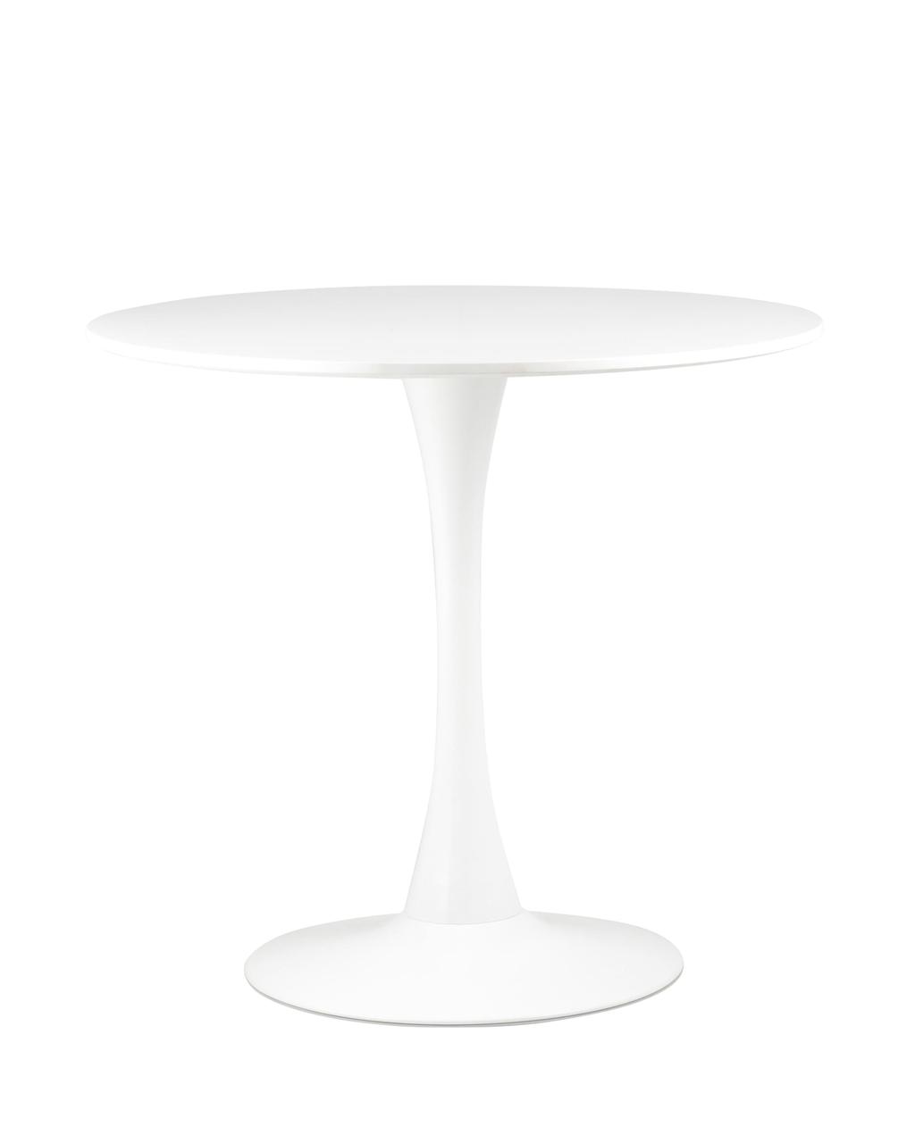 Стол Stool Group Tulip белый, столешница МДФ, ножка металл