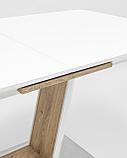Стол Stool Group обеденный Атланта раскладной 160-200*90 белый, фото 8