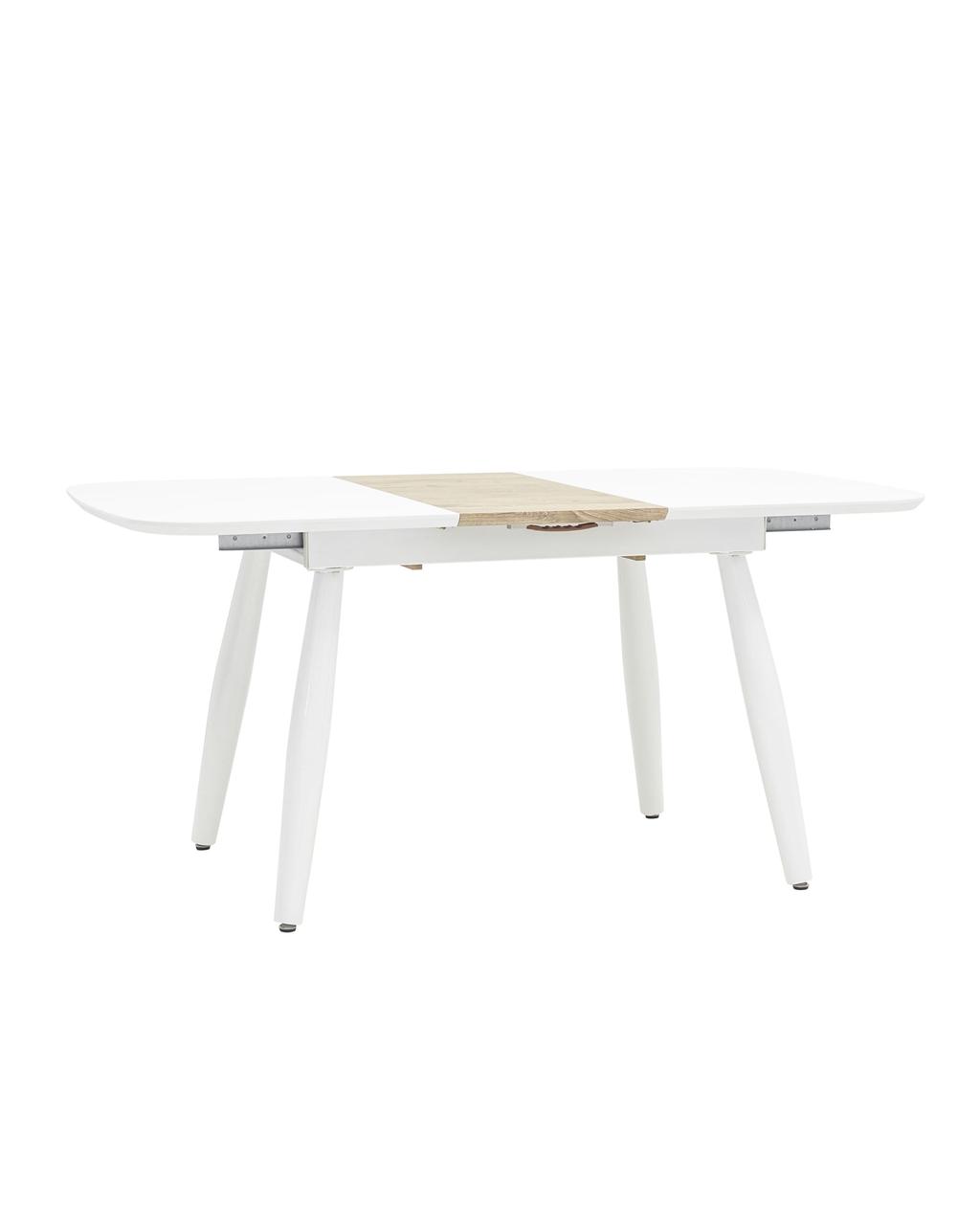 Стол Stool Group обеденный Чикаго раскладной 120-160*90 белый