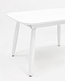 Стол Stool Group обеденный Чикаго раскладной 120-160*90 белый, фото 7
