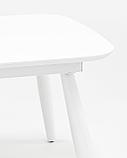 Стол Stool Group обеденный Чикаго раскладной 120-160*90 белый, фото 8