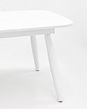 Стол Stool Group обеденный Чикаго раскладной 160-200*90 белый, фото 8