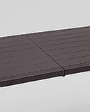 Стол Stool Group складной чемодан пластиковый Кейт 180 коричневый, стальной каркас, полиэтилен высокой, фото 9