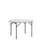 Стол Stool Group круглый складной пластиковый Кейт 116, полиэтилен высокой плотности HDPE