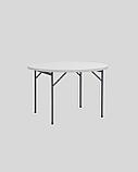 Стол Stool Group круглый складной пластиковый Кейт 116, полиэтилен высокой плотности HDPE, фото 2