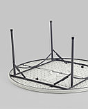 Стол Stool Group круглый складной пластиковый Кейт 160, стальной каркас, полиэтилен высокой плотности HDPE, фото 9