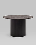 Стол Stool Group Ballet 120*75 столешница темное дерево ножки металл, фото 2