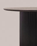 Стол Stool Group Ballet 120*75 столешница темное дерево ножки металл, фото 6