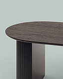 Стол Stool Group Ballet 180*90*75 столешница темное дерево ножки металл, фото 7