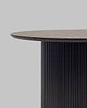 Стол Stool Group Ballet 200*100*75 столешница темное дерево ножки металл, фото 7