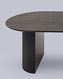 Стол Stool Group Ballet 200*100*75 столешница темное дерево ножки металл, фото 8