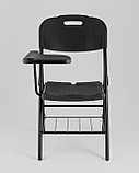 Стулья складные Stool Group банкетный со столиком и полкой черный, фото 3