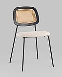 Стул Stool Group Летти ткань бежевый, ножки металл, фото 2