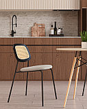 Стул Stool Group Летти ткань бежевый, ножки металл, фото 3
